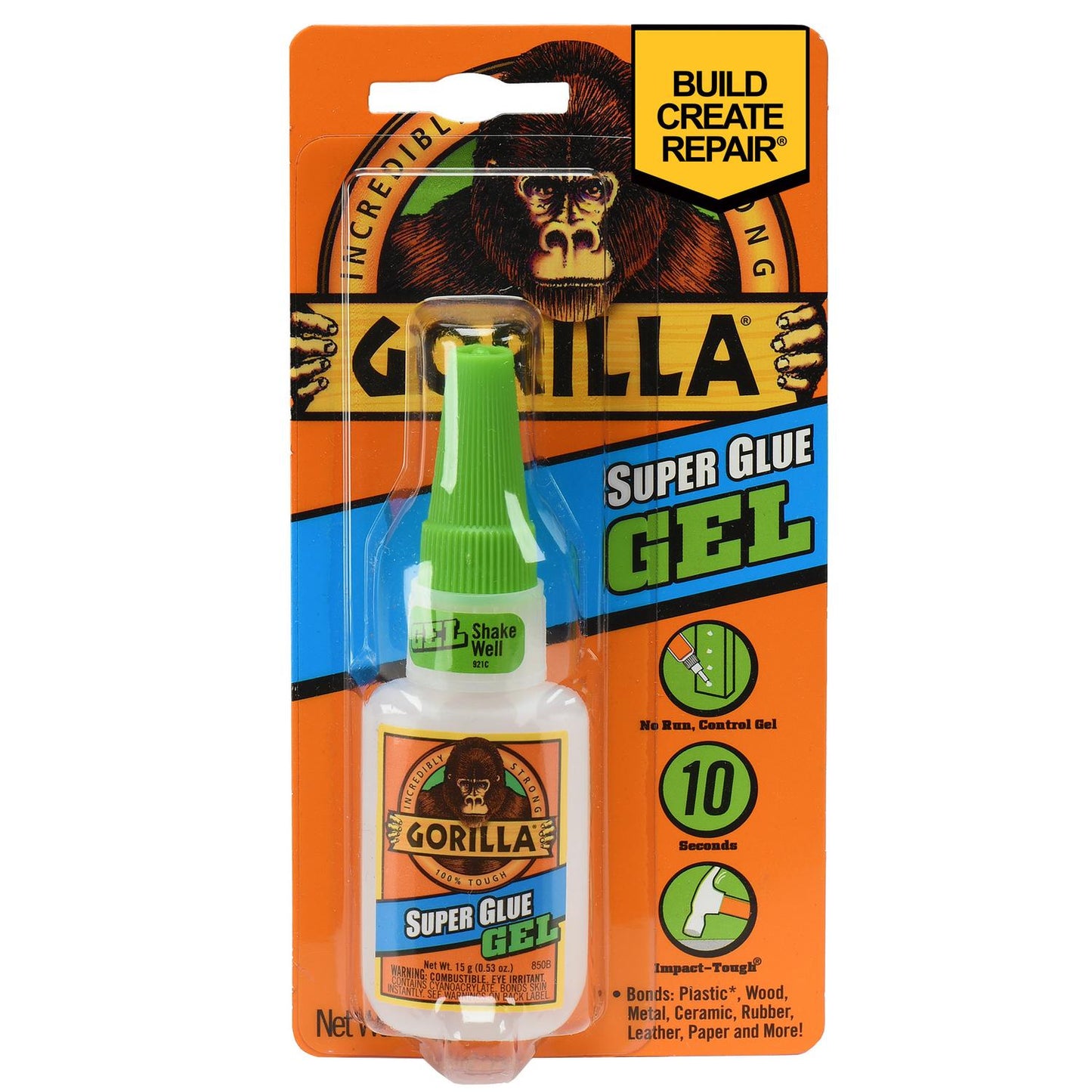 GORILLA SUPERGLUE GEL15G