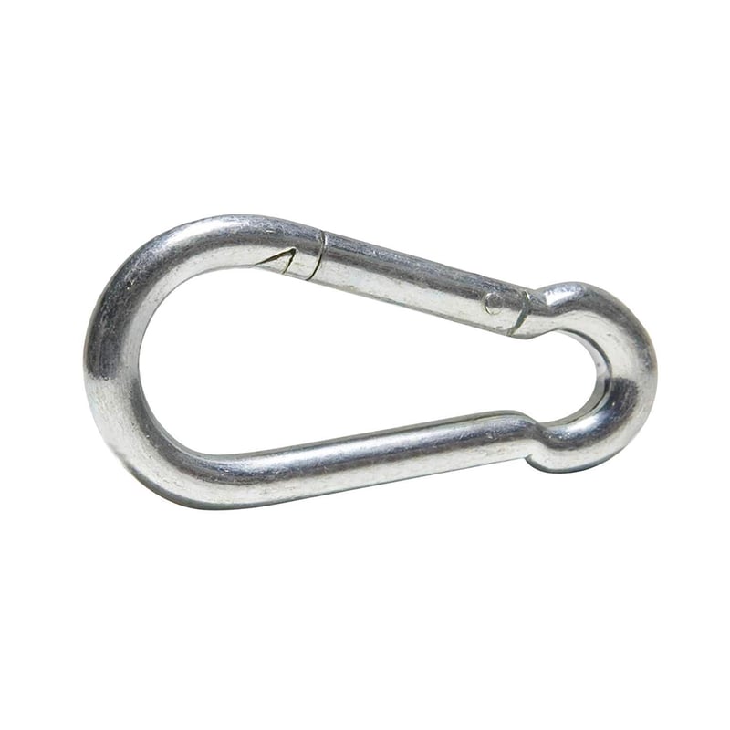 Koch Industries Zinc-Plated Steel Spring Snap 280 lb 4 in. L