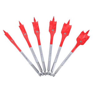 Diablo 6 in. L High Speed Steel Clean Wood Spade Bit Set Hex Shank DSP2920-S6 6 pc