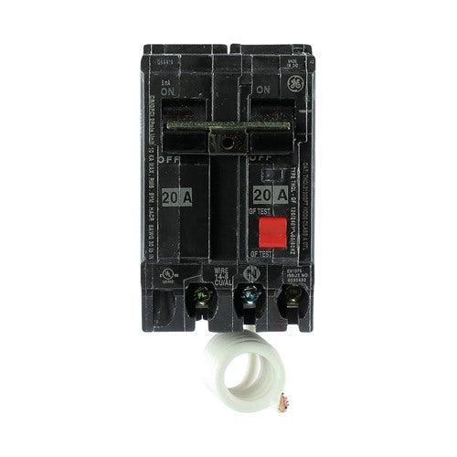 ABB 20 amps Ground Fault 2-Pole Circuit Breaker w/Self Test