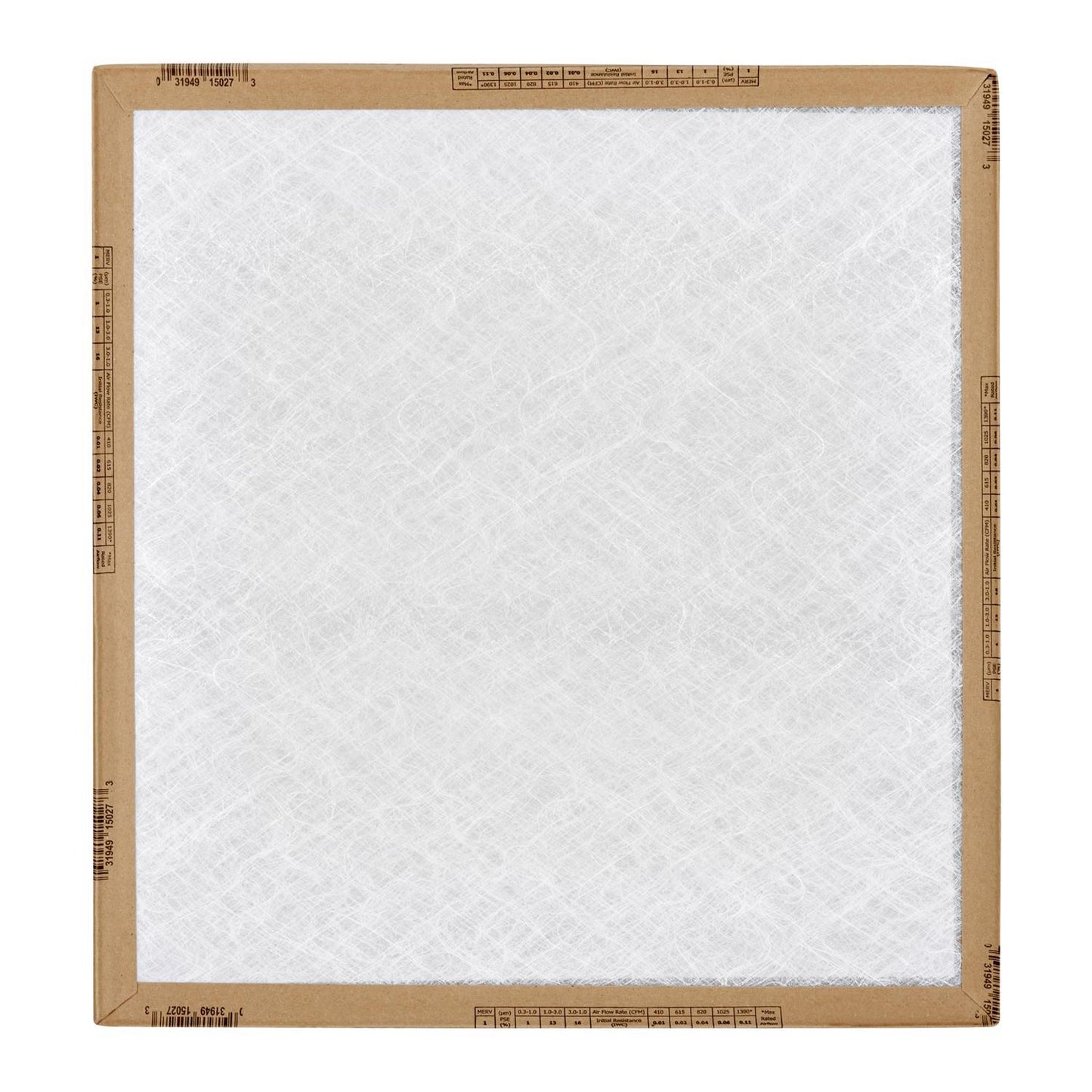 Flanders EZ Flow II 16 in. W X 18 in. H X 1 in. Fiberglass 1 MERV Air Filter 1 pk