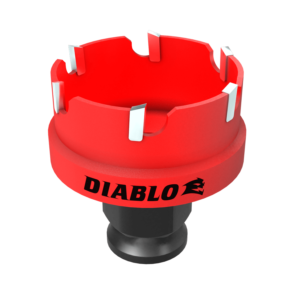 Diablo Steel Demon 1-3/8 in. Carbide Tipped 1/4 in. L Hole Cutter