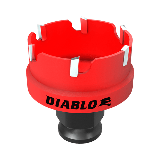 Diablo Steel Demon 1-3/8 in. Carbide Tipped 1/4 in. L Hole Cutter