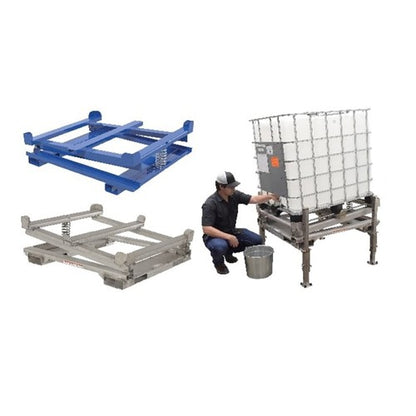 Adjustable Ibc Tilt Stands with Fork Pockets