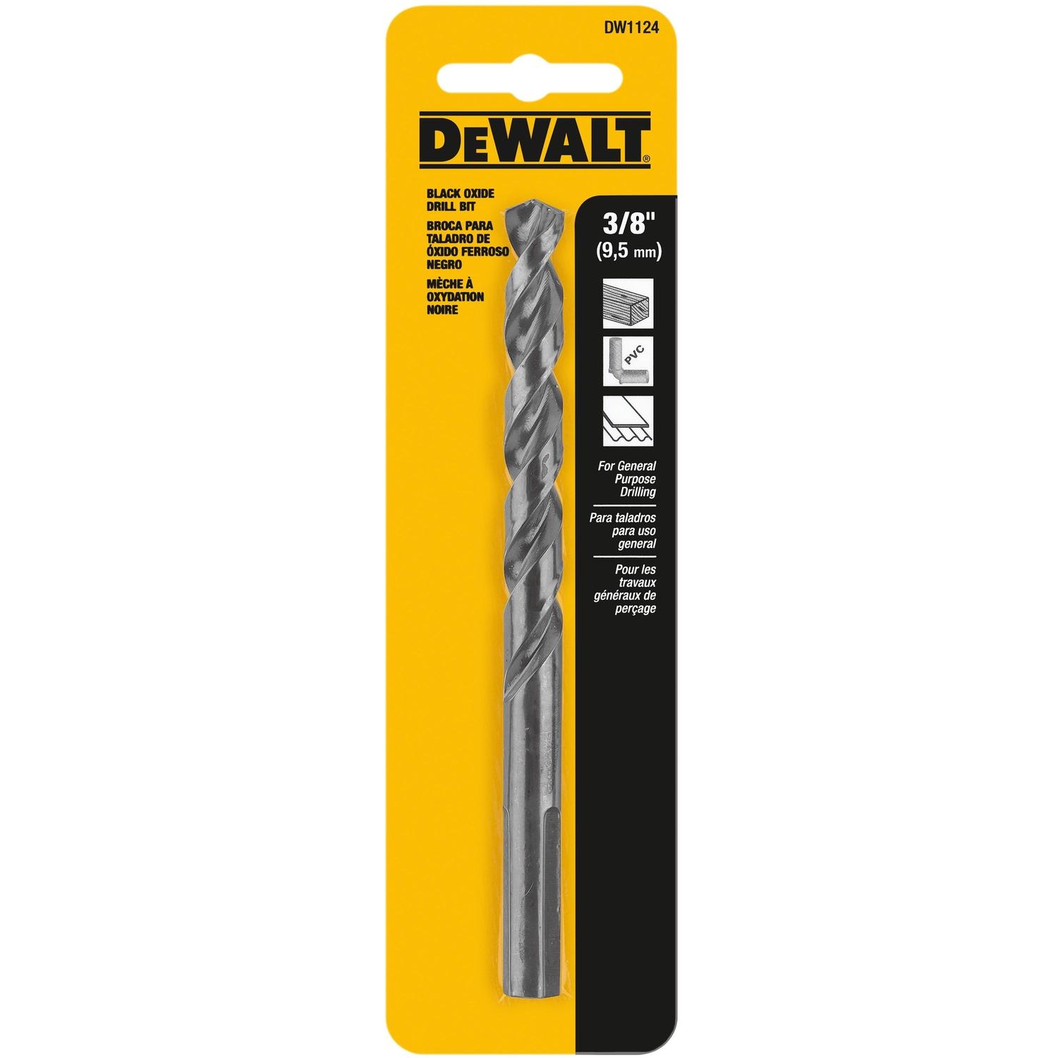 BLK&GLD DRILL BIT 3/8"