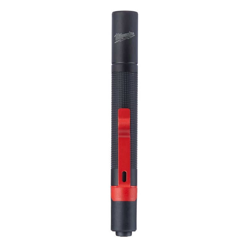 Milwaukee TRUEVIEW 100 lm Black/Red LED Pen Light AAA Battery