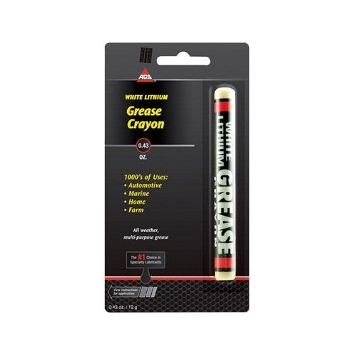 AGS Lith-Ease White Lithium Grease Stick 0.43 oz