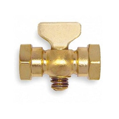 Female Iron Pipe X Female Iron Pipe Tee Hex — Brass Fittings | 1 Stocked Part Number (46351)