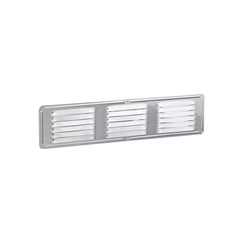 Air Vent 4 in. H X 16 in. L Mill Aluminum Undereave Vent