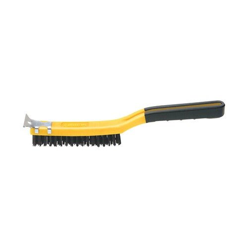Allway 1 in. W X 13.5 in. L Carbon Steel Wire Brush with Scraper