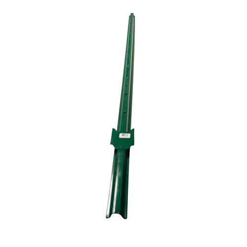 American Posts 1 in. H X 2.25 in. W X 7 ft. L 13 Ga. Powder Coated Green Steel U-Post