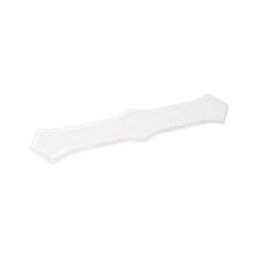 Amerimax 0.25 in. H X 2 in. W X 13 in. L White Galvanized Steel K Downspout Band