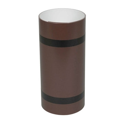 Amerimax 10 in. W X 10 ft. L Aluminum Painted Coil Brown/White