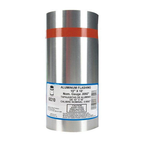 Amerimax 10 in. W X 10 ft. L Aluminum Roll Flashing Silver