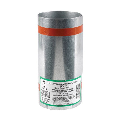 Amerimax 10 in. W X 10 ft. L Galvanized Steel Valley Flashing Silver