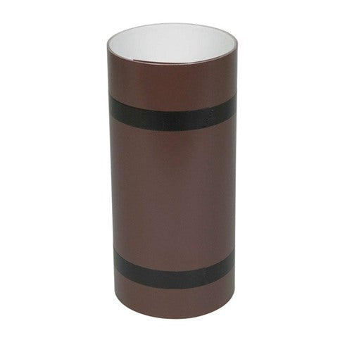 Amerimax 14 in. W X 10 ft. L Aluminum Painted Coil Brown/White