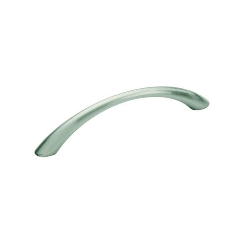 Amerock Contemporary Arch Cabinet Pull 3-3/4 in. Satin Nickel Silver 10 pk