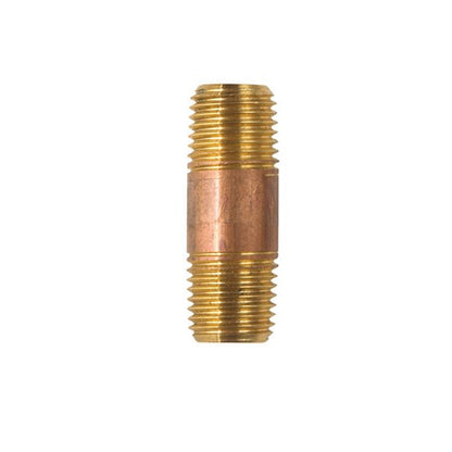 Anderson Metals 1/4 in. MPT X 1/4 in. MPT Red Brass Nipple 1-1/2 in. L