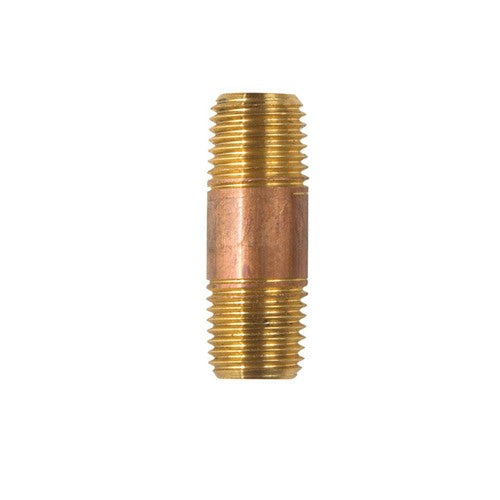Anderson Metals 1/4 in. MPT in. X 1/4 in. D MPT Red Brass Nipple 1-1/2 in. L
