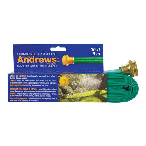 Andrews 1 in. D X 30 ft. L Medium Duty Sprinkler/Soaker Hose