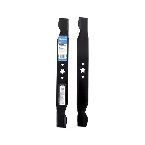 Arnold 42 in. Standard Mower Blade Set For Riding Mowers 2 pk