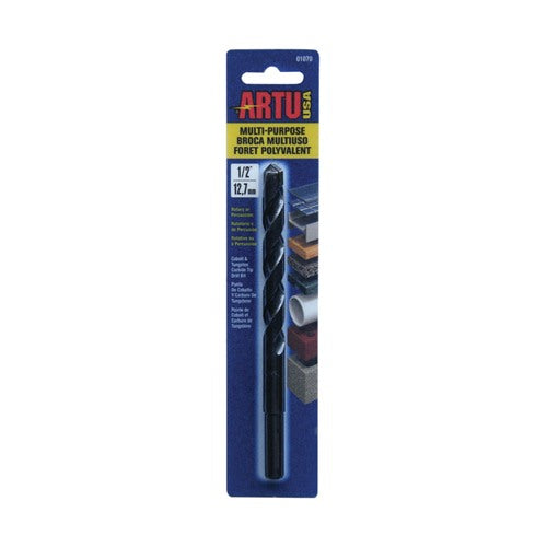 ARTU 1/2 in. X 6-1/4 in. L Tungsten Carbide Tipped Drill Bit Straight Shank 1 pc
