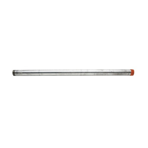 B&K 2 in. D X 48 in. L Galvanized Steel Pre-Cut Pipe