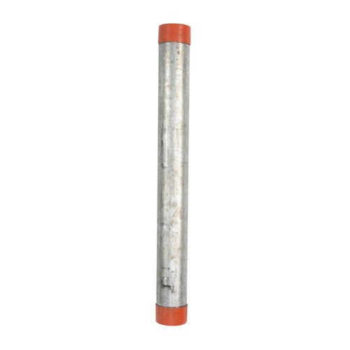 B&K Mueller 1-1/2 in. D X 18 in. L Galvanized Steel Pre-Cut Pipe