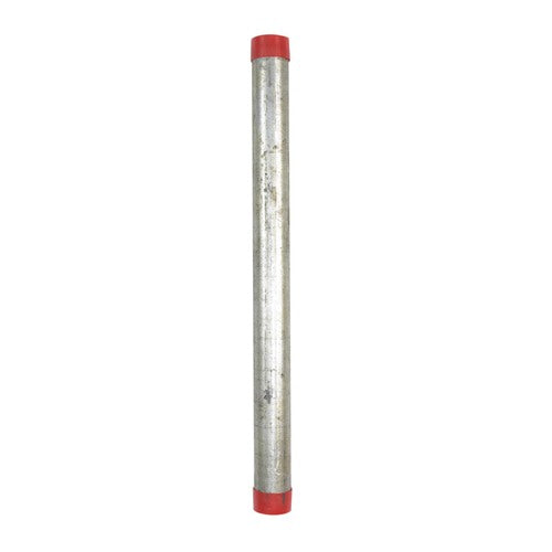 B&K Mueller 1-1/2 in. D X 24 in. L Galvanized Steel Pre-Cut Pipe