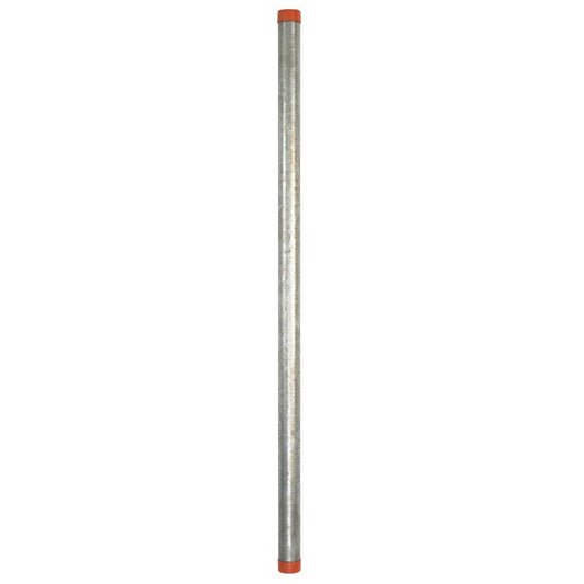 B&K Mueller 1-1/2 in. D X 48 in. L Galvanized Steel Pre-Cut Pipe