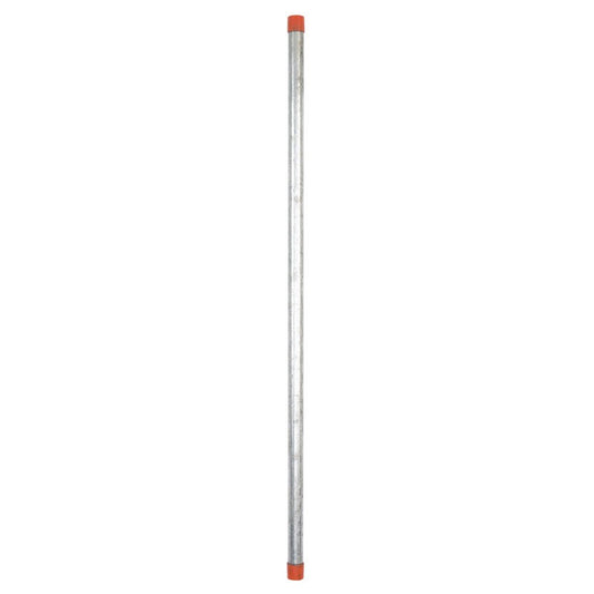 B&K Mueller 1/2 in. D X 30 in. L Galvanized Steel Pre-Cut Pipe