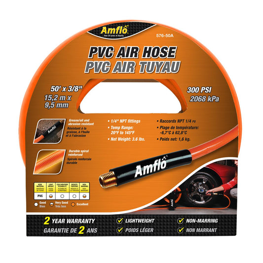 Hose Air 3/8"X50' Orange