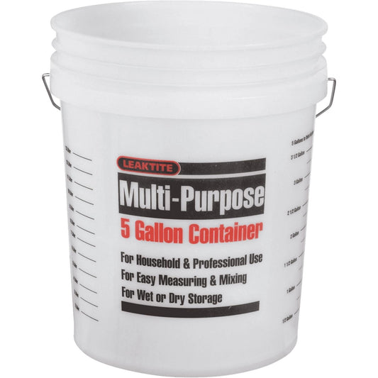 MULTI-PURP PAIL 5GAL CLR
