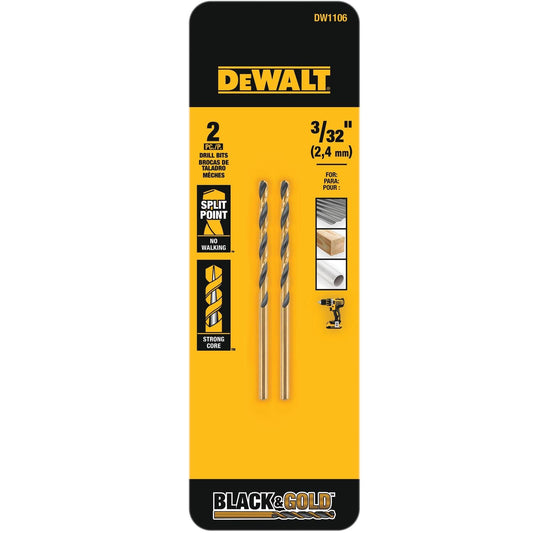 BLK&GLD DRILL BIT 3/32"