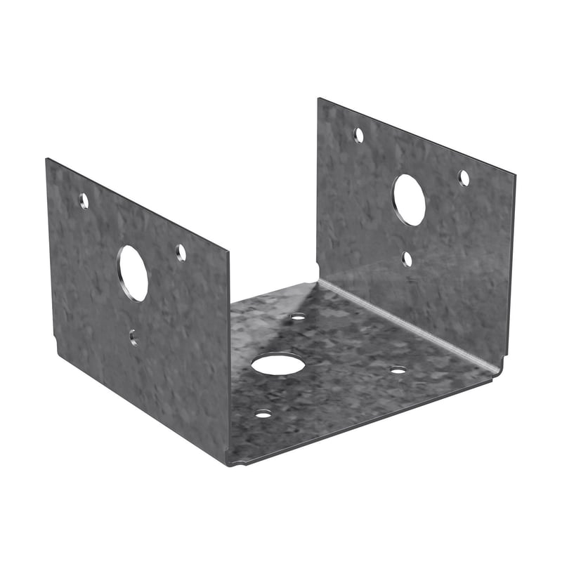 Simpson Strong-Tie ZMax 3.25 in. H X 3.56 in. W 18 Ga. Steel Post Base