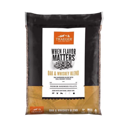 Traeger Hardwood Pellets Whiskey 20 lb