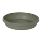 Bloem Terra 1.75 in. H X 9.25 in. W X 8 in. D Plastic Traditional Plant Saucer Basil