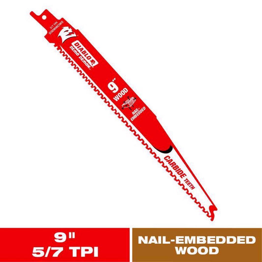 DIAB RECIP CARB 9" 6T