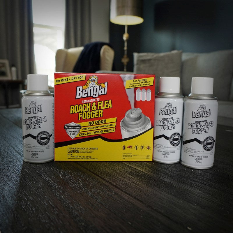 Bengal Roach & Flea Insect Killer Fog 2.7 oz