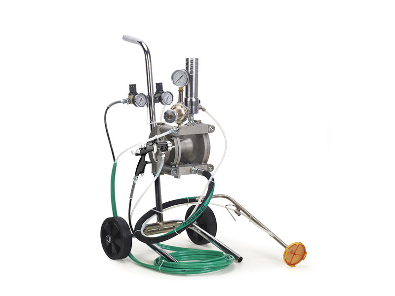 BOXER  double diaphragm pneumatic transfer pump - with pressure regulator