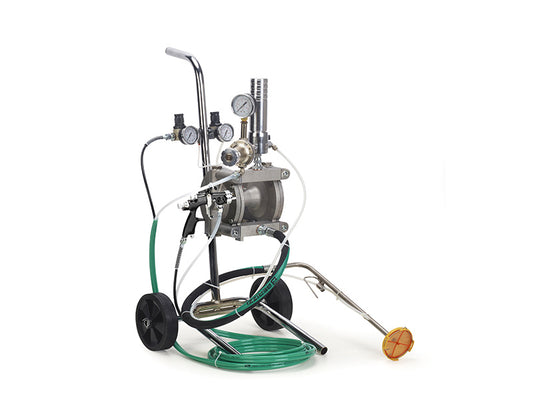 BOXER  double diaphragm pneumatic transfer pump - with pressure regulator