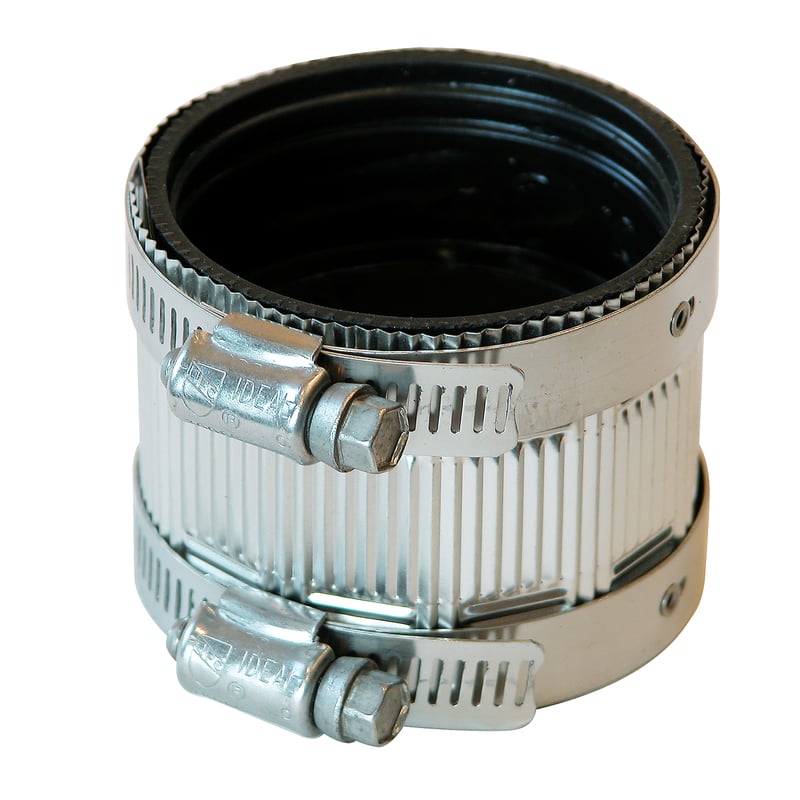 Fernco Schedule 40 2 in. 2 in. D PVC No Hub Coupling 1 pk