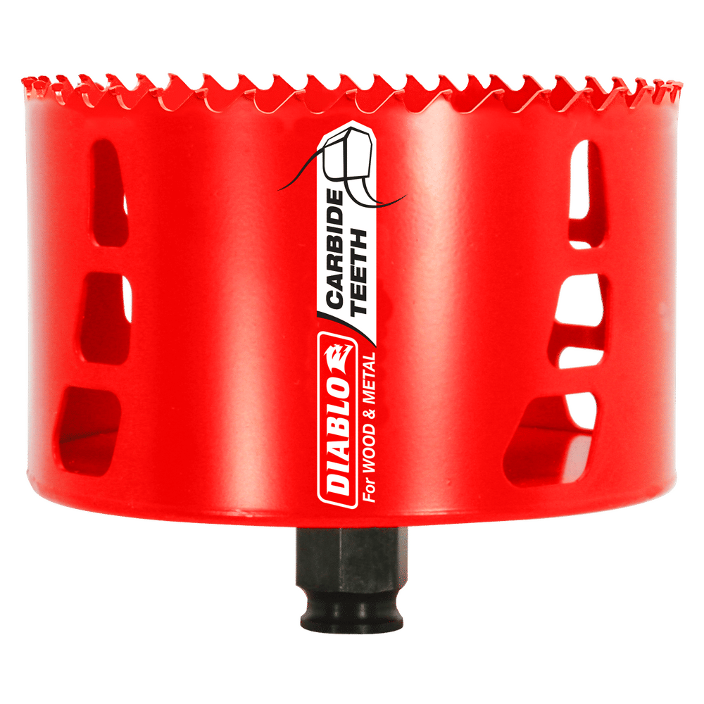 Diablo Snap-Lock Plus 4-1/4 in. Carbide Tipped 2-3/8 in. L Hole Saw