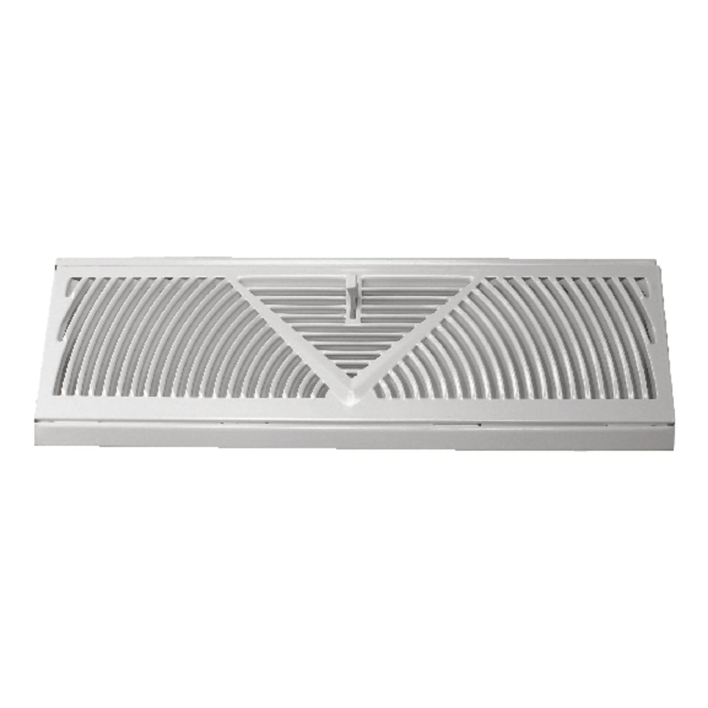 Tru Aire 4-1/2 in. H X 18 in. W 3-Way Powder Coat White Steel Baseboard Diffuser
