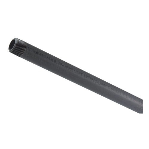 BK Products Schedule 80 PVC Nipple 3/4 in. D X 48 M L 345 psi