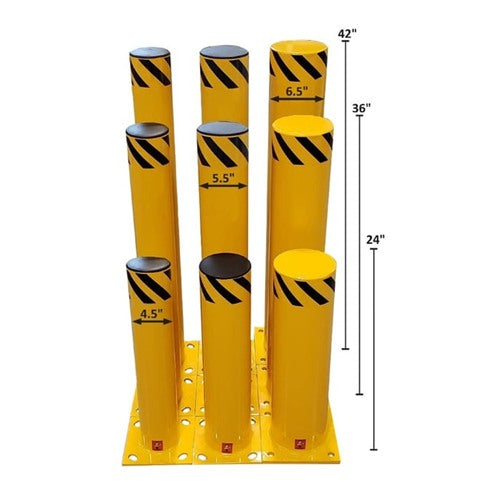 50" × 40" | Bollards