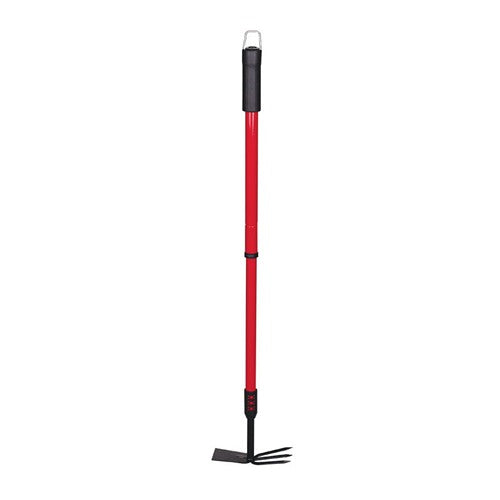 Bond 37 in. 3 Tine Steel Hoe Rake Steel Handle