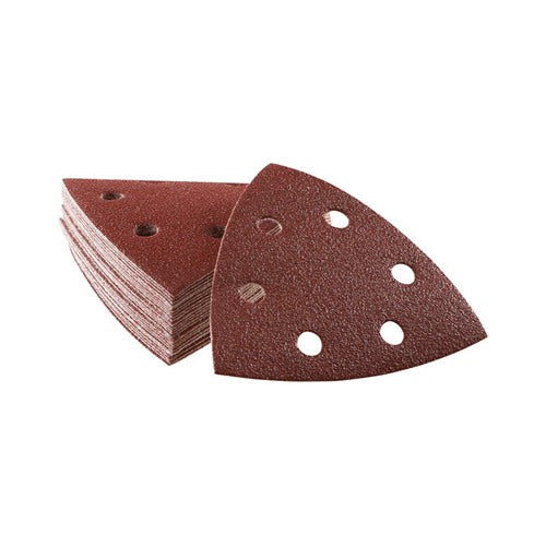 Bosch 3-1/2 in. L X 3.75 in. W 80 Grit Aluminum Oxide Detail Sanding Triangle 25 pk