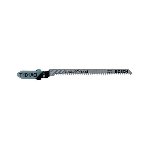 Bosch 3-1/4 in. High Carbon Steel T-Shank Jig Saw Blade 20 TPI 5 pk