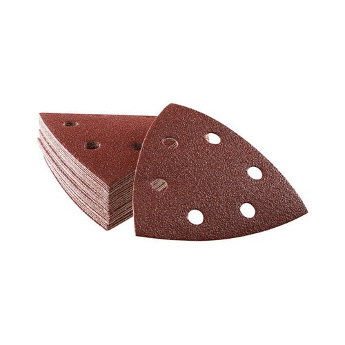 Bosch 3-3/4 in. L X 3.75 in. W 120 Grit Aluminum Oxide Detail Sanding Triangle 25 pk